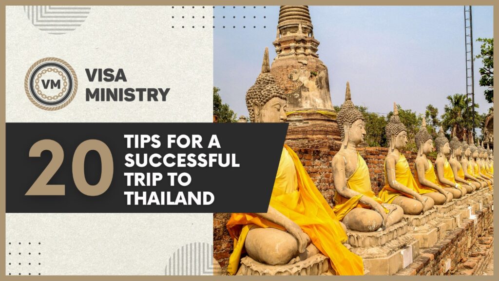 20 Tips For A Successful Trip To Thailand