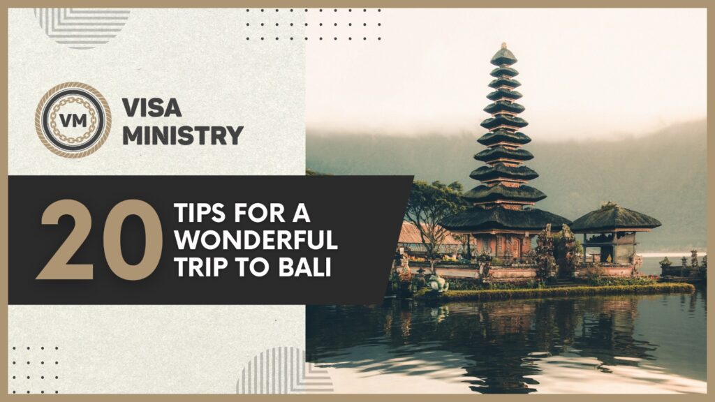 20 Tips for a wonderful Trip to Bali