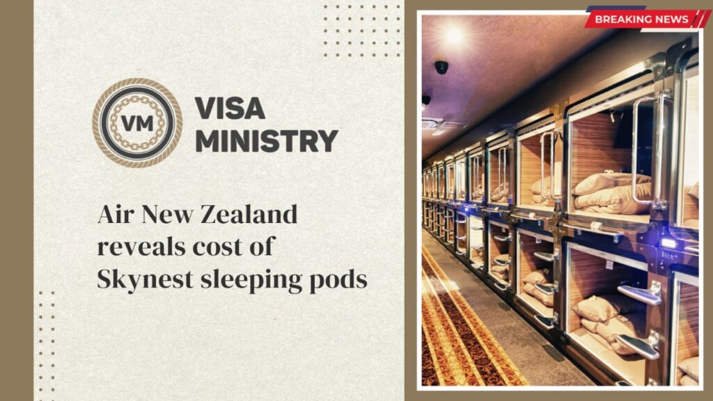 Air New Zealand reveals cost of Skynest sleeping pods
