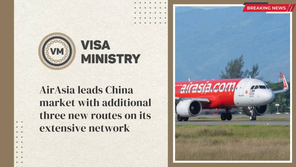 AirAsia leads China market with additional three new routes on its extensive network