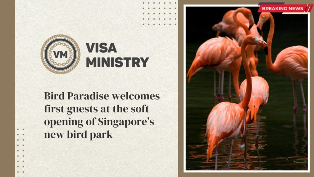 Bird Paradise welcomes first guests at the soft opening of Singapore’s new bird park