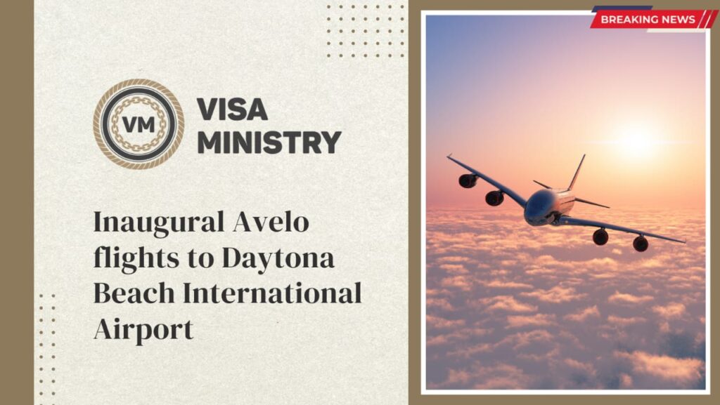 Inaugural Avelo flights to Daytona Beach International Airport