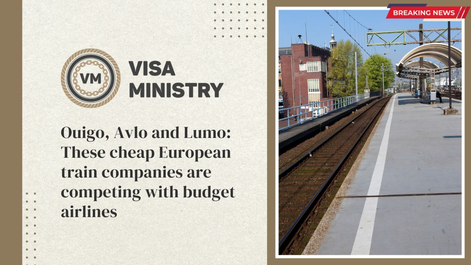 Ouigo, Avlo and Lumo: These cheap European train companies are competing with budget airlines