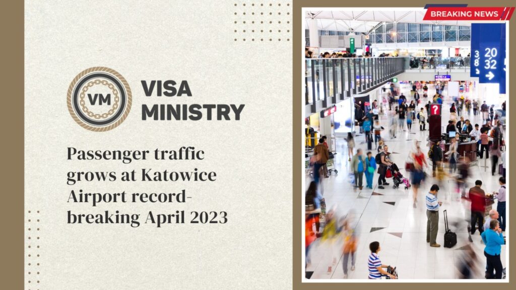 Passenger traffic grows at Katowice Airport record-breaking April 2023