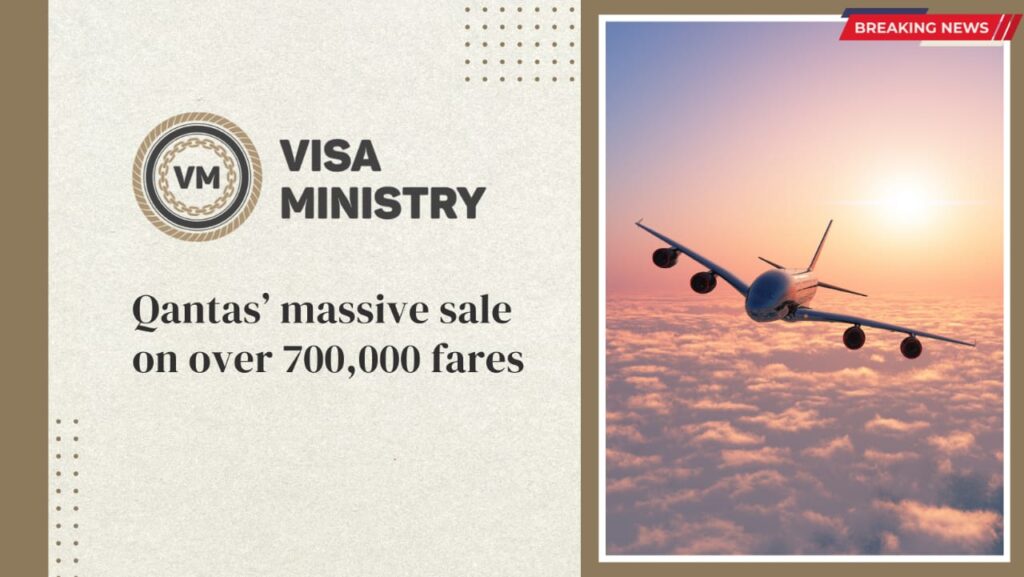 Qantas’ massive sale on over 700,000 fares