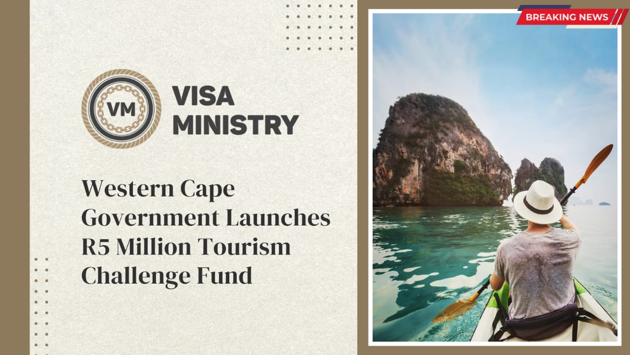 Western Cape Government Launches R5 Million Tourism Challenge Fund