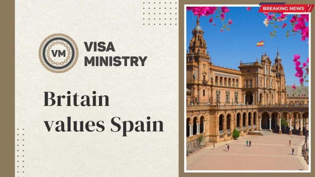 Britain values Spain