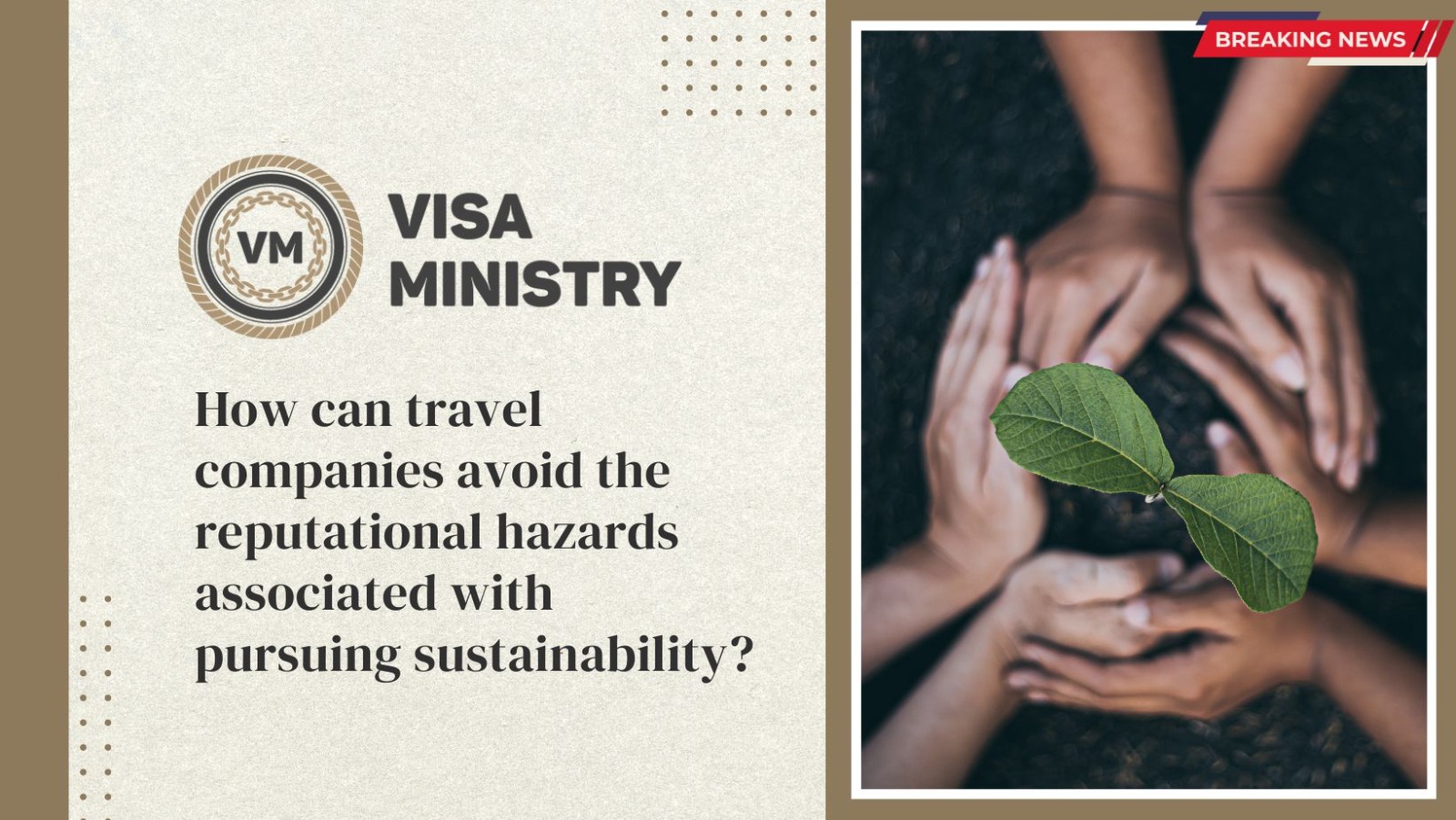 How can travel companies avoid the reputational hazards associated with pursuing sustainability?