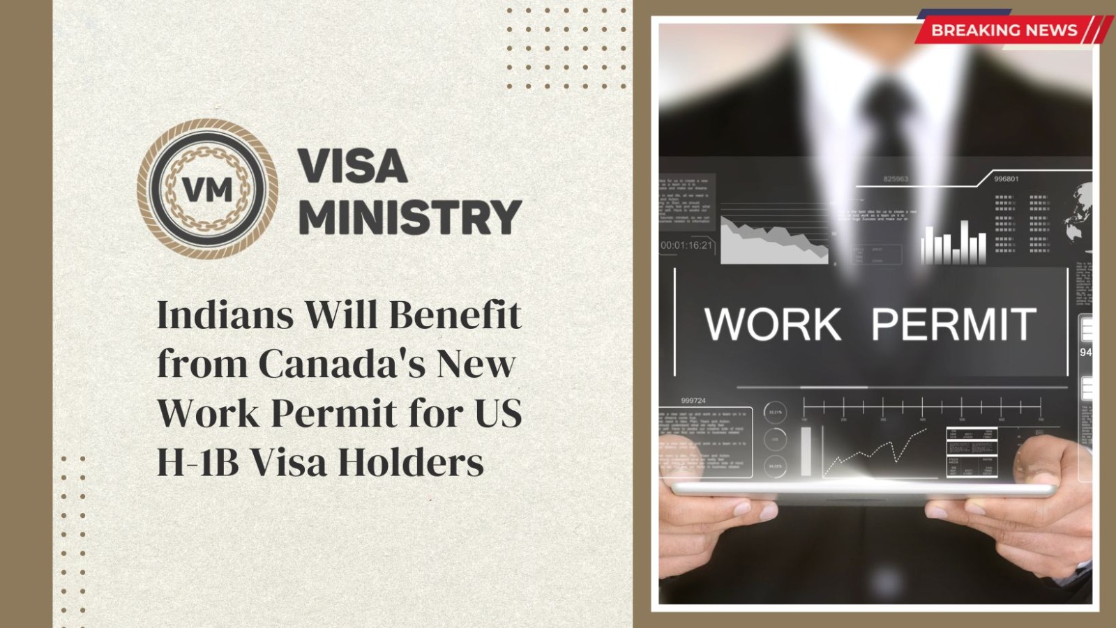 Indians Will Benefit from Canada’s New Work Permit for US H-1B Visa Holders