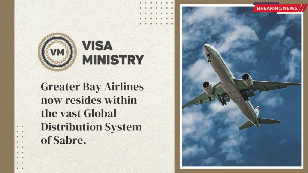 Greater Bay Airlines now resides within the vast Global Distribution System of Sabre. 