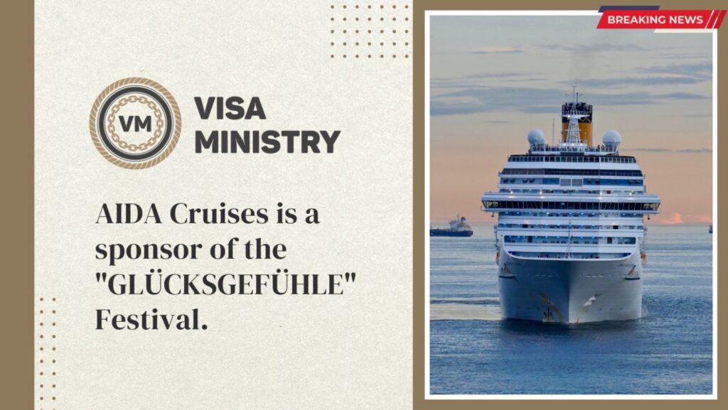 AIDA Cruises is a sponsor of the "GLÜCKSGEFÜHLE" Festival.