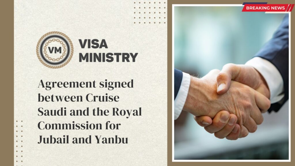 Agreement signed between Cruise Saudi and the Royal Commission for Jubail and Yanbu