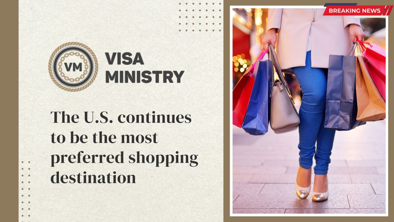 The U.S. continues to be the most preferred shopping destination