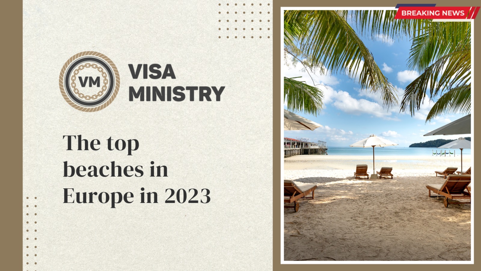 The top beaches in Europe in 2023