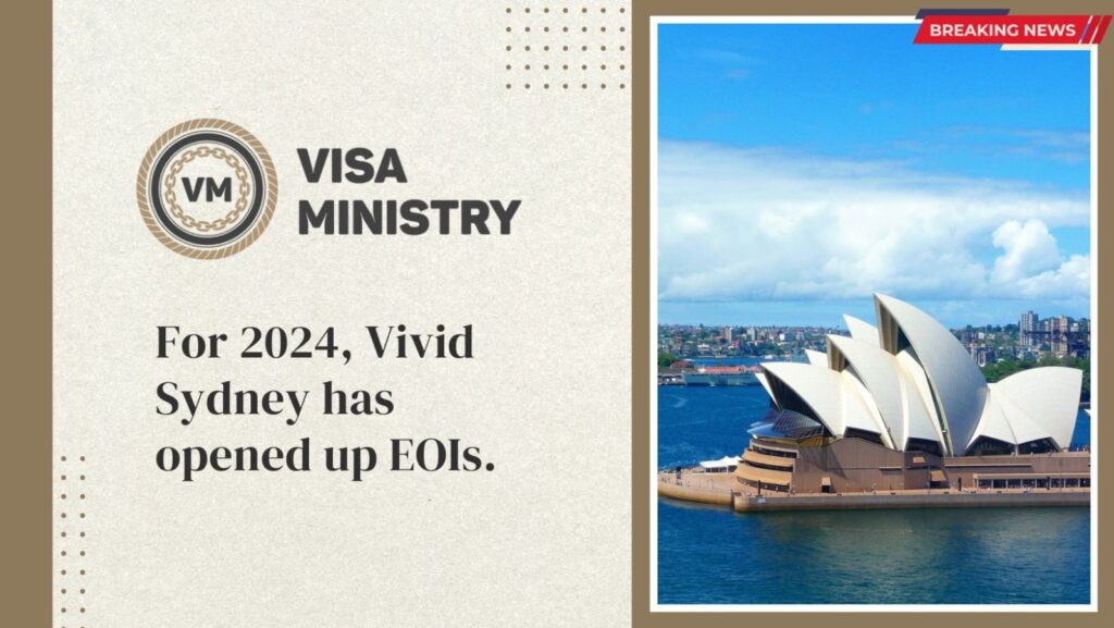 For 2024, Vivid Sydney has opened up EOIs.