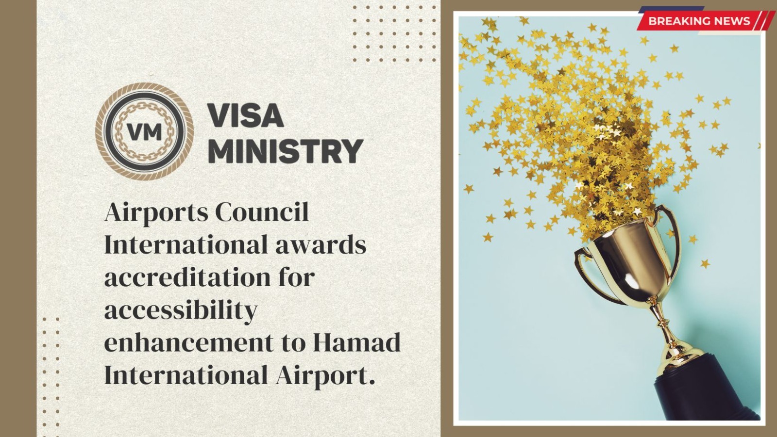 Airports Council International awards accreditation for accessibility enhancement to Hamad International Airport