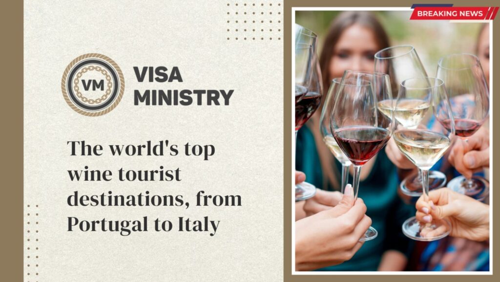 The world's top wine tourist destinations, from Portugal to Italy