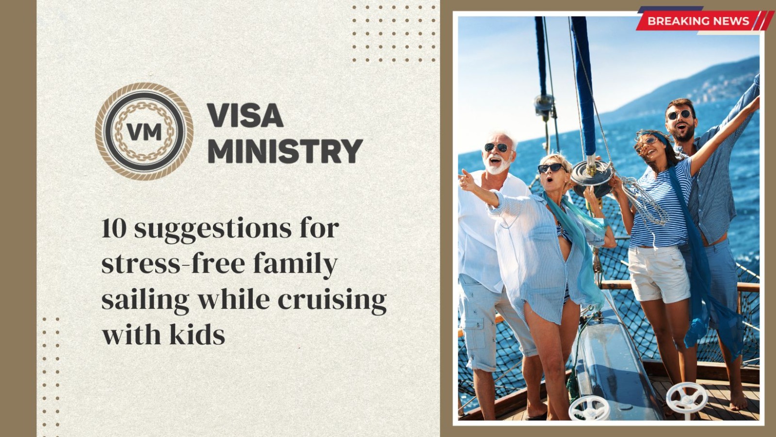 10 suggestions for stress-free family sailing while cruising with kids