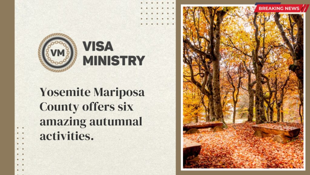 Yosemite Mariposa County offers six amazing autumnal activities.