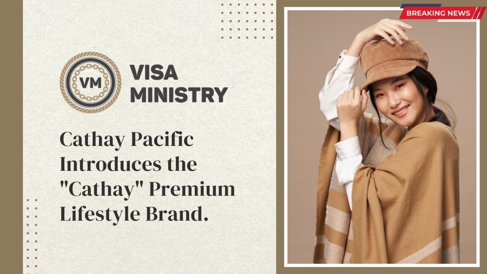 Cathay Pacific Introduces the “Cathay” Premium Lifestyle Brand.