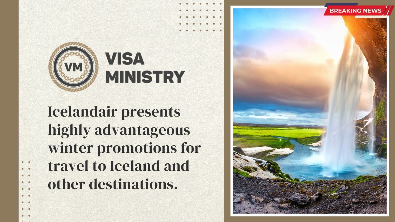 Icelandair presents highly advantageous winter promotions for travel to Iceland and other destinations.