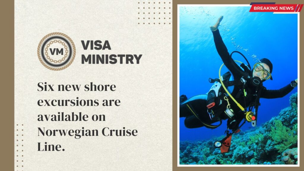 Six new shore excursions are available on Norwegian Cruise Line.