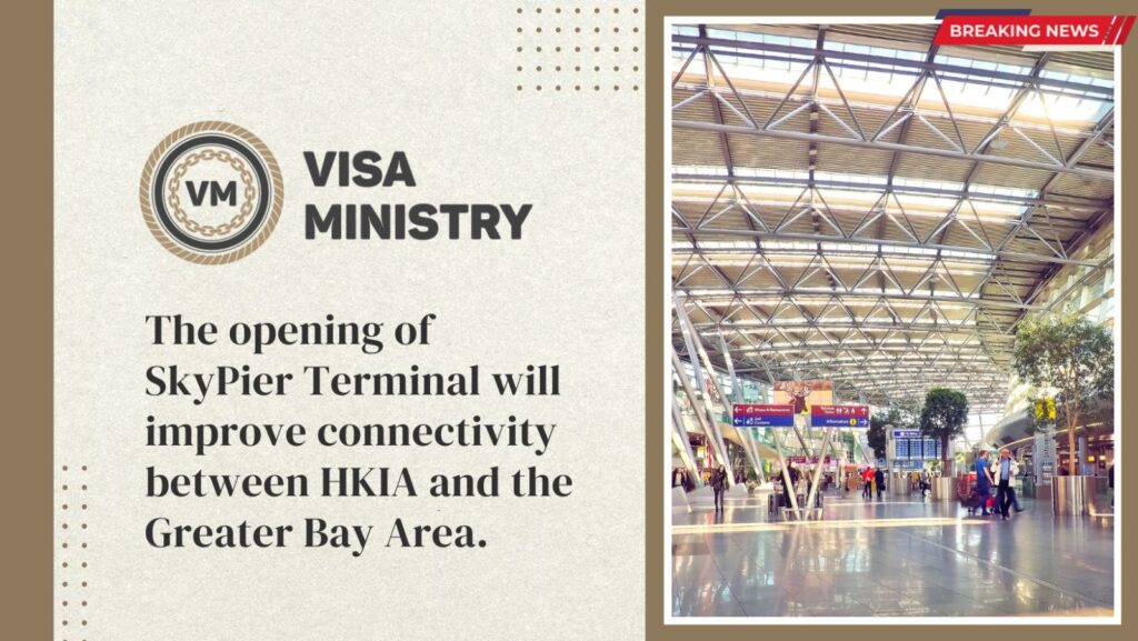 The opening of SkyPier Terminal will improve connectivity between HKIA and the Greater Bay Area.