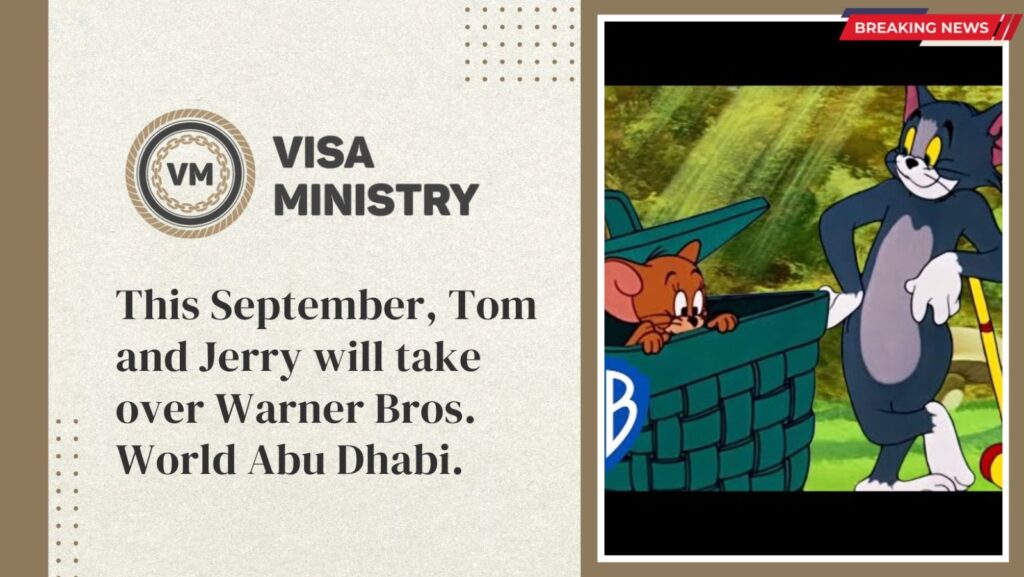 This September, Tom and Jerry will take over Warner Bros. World Abu Dhabi.