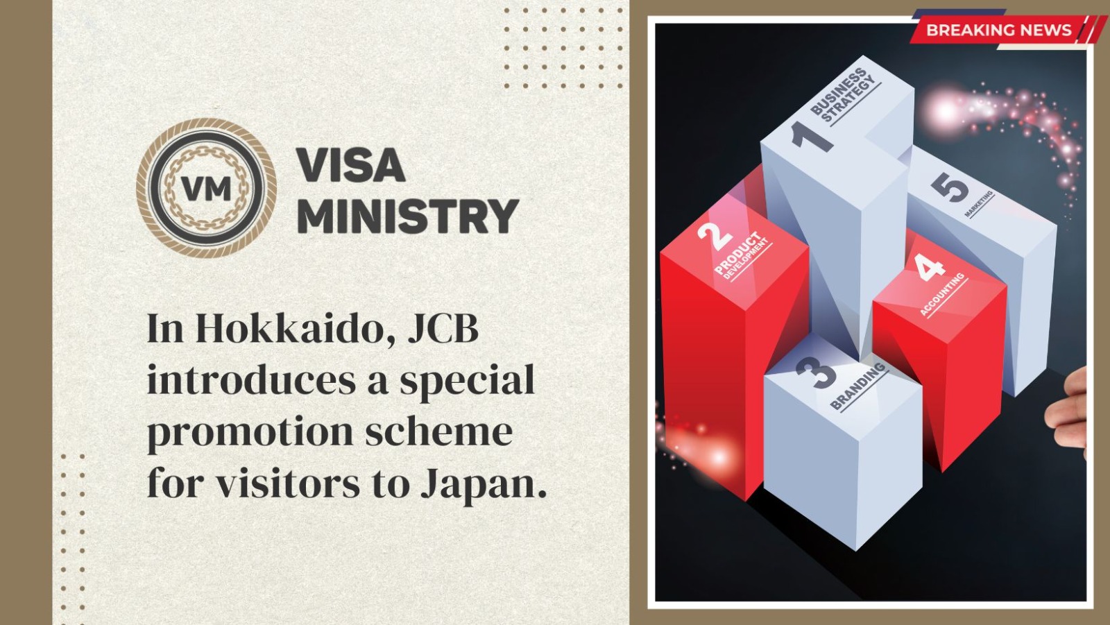 JCB introduces a special promotion scheme for visitors to Japan