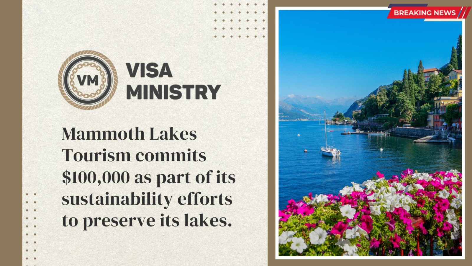 Mammoth Lakes Tourism commits $100,000 as part of its sustainability efforts to preserve its lakes