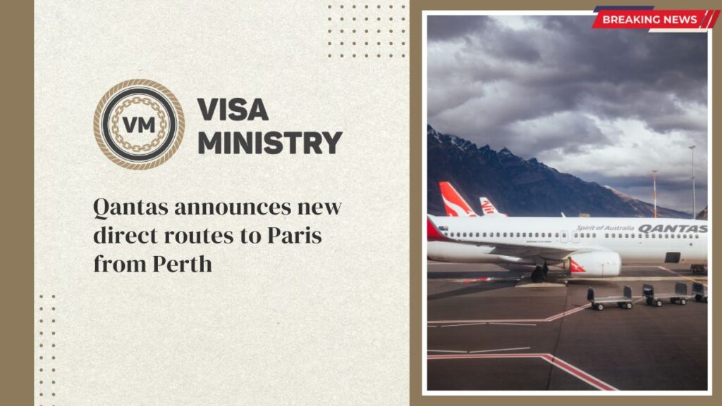 Qantas announces new direct routes to Paris from Perth