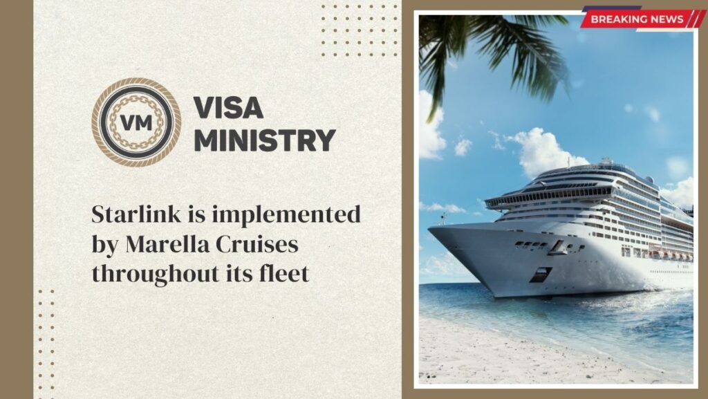 Starlink is implemented by Marella Cruises throughout its fleet.