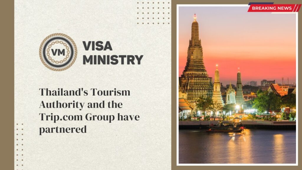 Thailand's Tourism Authority and the Trip.com Group have partnered.