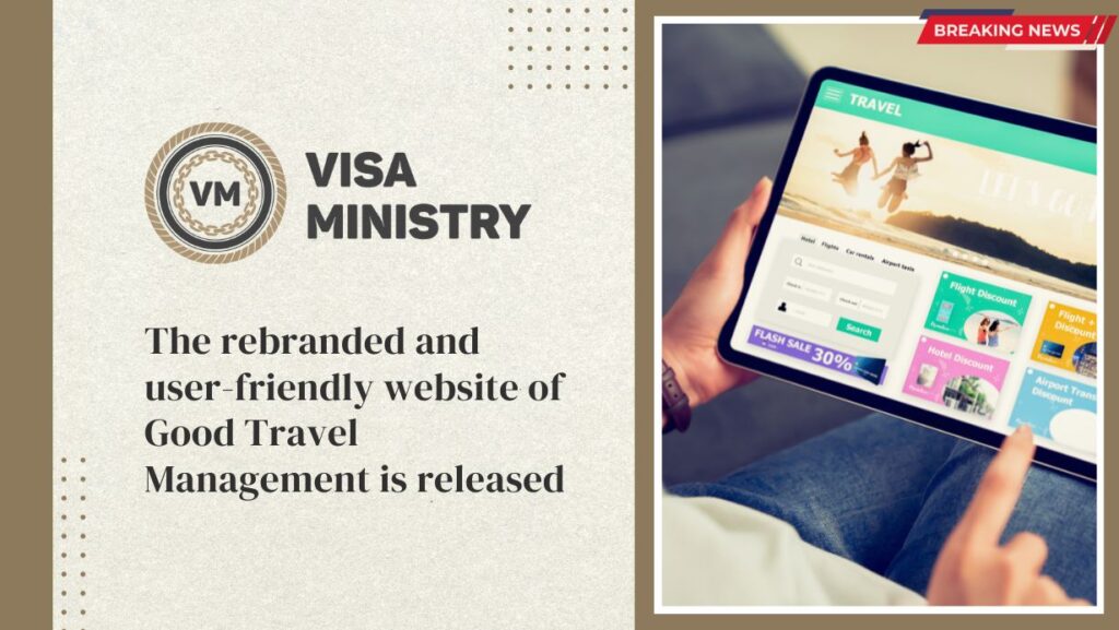 The rebranded and user-friendly website of Good Travel Management is released.