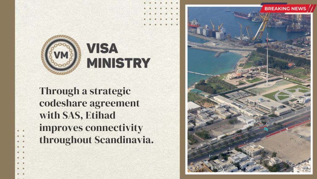 Through a strategic codeshare agreement with SAS, Etihad improves connectivity throughout Scandinavia.