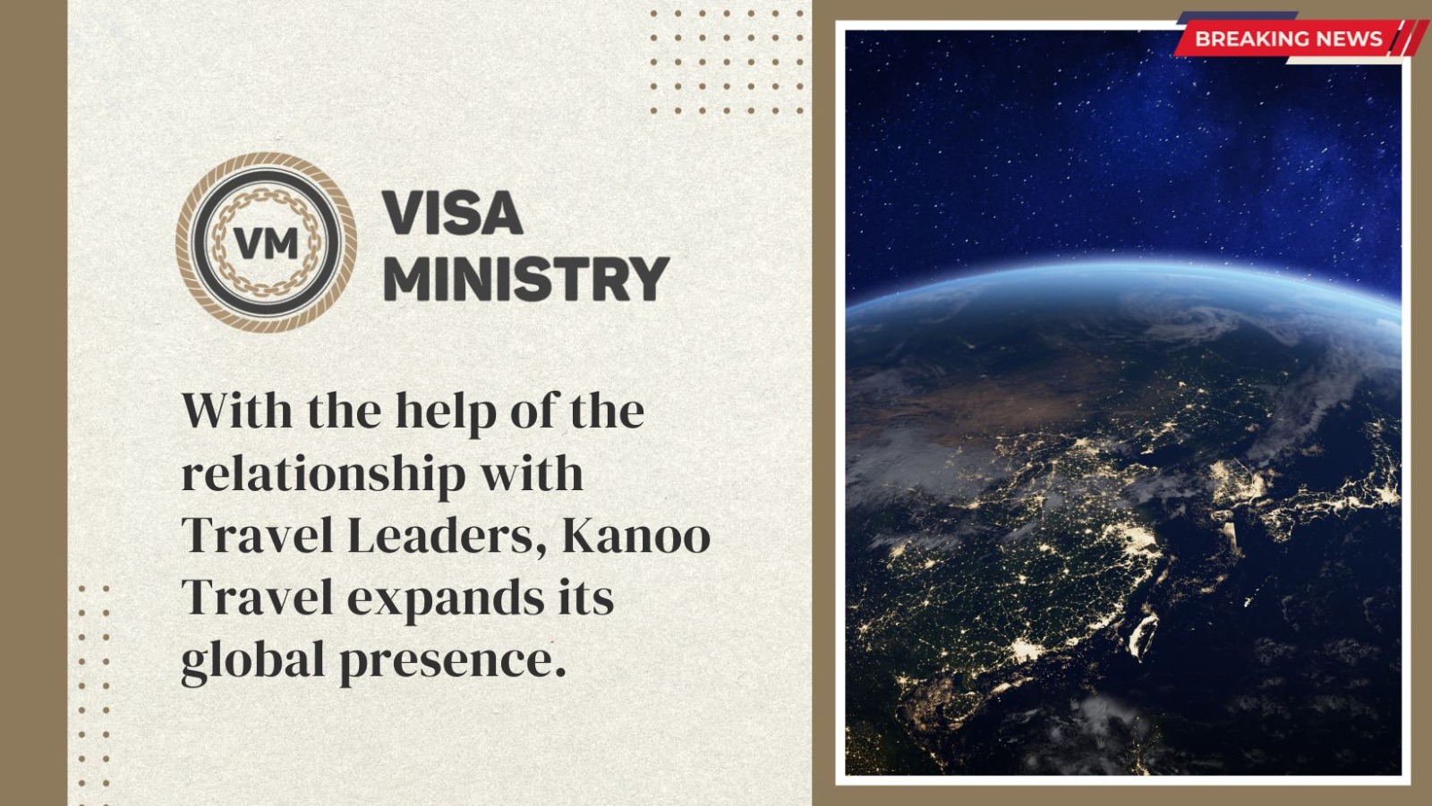 With the help of the relationship with Travel Leaders, Kanoo Travel expands its global presence