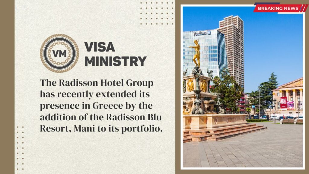 The Radisson Hotel Group has recently extended its presence in Greece by the addition of the Radisson Blu Resort, Mani to its portfolio.