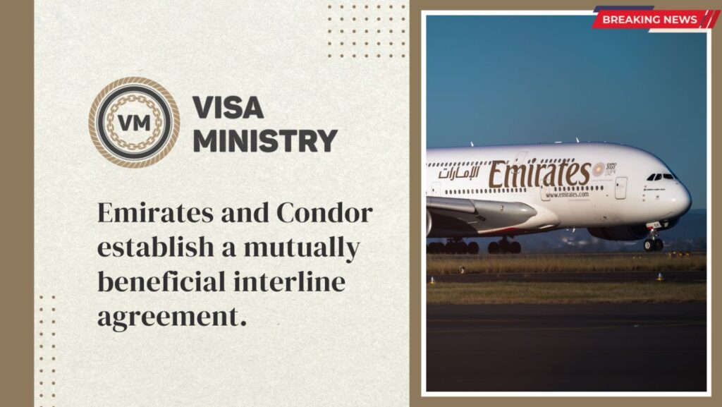 Emirates and Condor establish a mutually beneficial interline agreement.